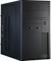 Chieftec Mesh Series XT-01B-350GPB Mini-Tower PC-Gehäuse Schwarz mit micro ATX Unterstützung und USB/Audio Anschlüssen - Bild 1