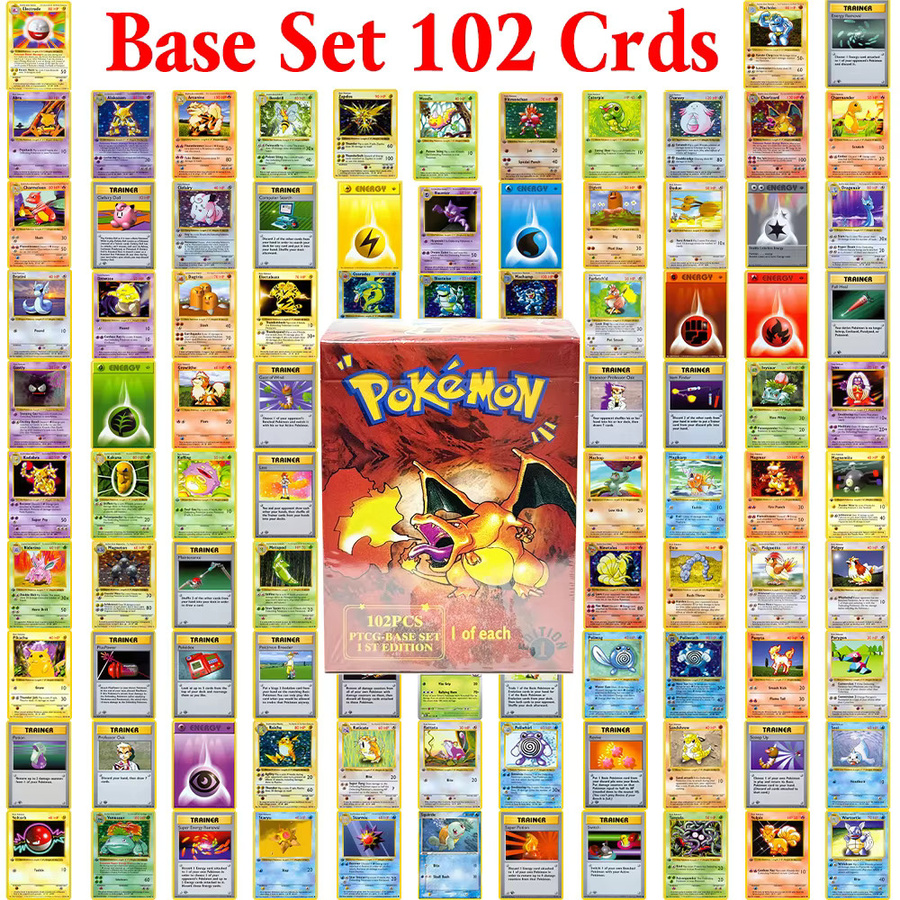 Keeppley Pokémon PKM Base Set Booster Box, Proxy-Spielkarten-Packs - Bild 6