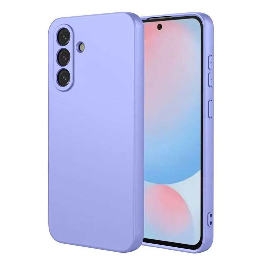 Stoßfeste Flüssigsilikonhülle für Samsung Galaxy A14 A15 A16 A24 A25 A26 A27 A34 A35 A36 A37 A54 A55 A56 A57 in Purple - Bild 2