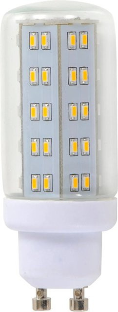 Just Light LED-Leuchtmittel GU10 4 W 420 lm Warmweiß Glasklar H x Ø: 8,1 x 2,9 cm - Bild 1