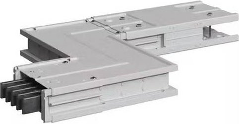 Hager unibar M 1000A Z-Element vertikal links und rechts in Silber aus Aluminium KEM39S41B4LMF - Bild 1