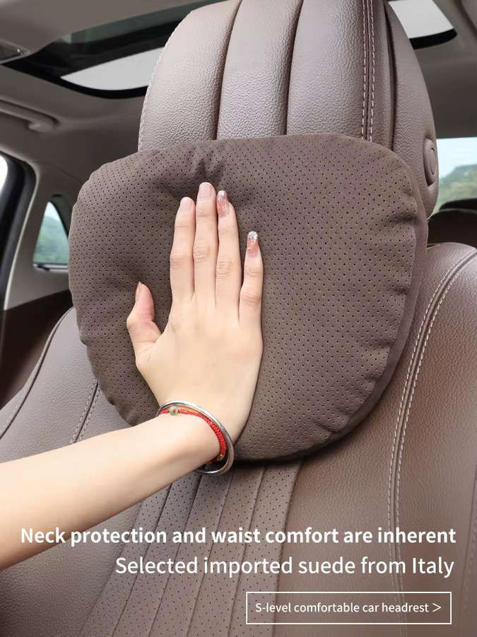XPENG Auto Kopfstütze und Nackenstütze mit Lendenkissen in Schwarz oder Braun für P5 P7 G3 G6 G9 X9 N5 F57 BETA Modelle - Bild 4