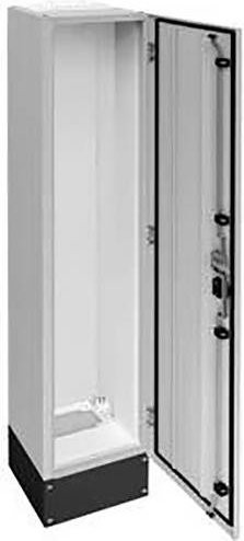 Hager Schrank aus Stahl in Lichtgrau (RAL 7035), B: 300 mm, H: 2050 mm, T: 275 mm - Bild 1
