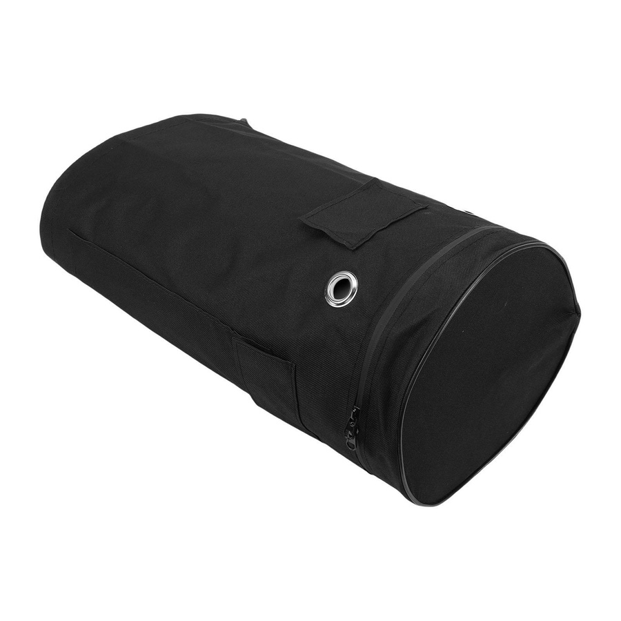 OutsideWorld Gasflaschenabdeckung aus wasserdichtem 600D Oxford-Gewebe in Schwarz für Camping und Outdoor-Grill, Large - Bild 3