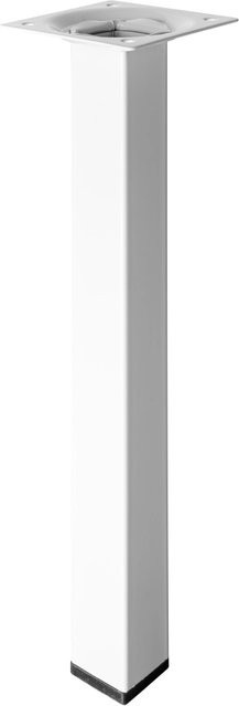 Hettich Tischbein Weiß H x B x T: 250 x 25 x 25 mm - Bild 1