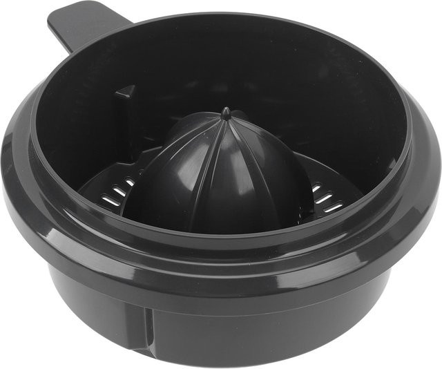 Igeteck Manueller Orangenentsafter und Zitruspresse Aufsatz für Thermomix TM5 und TM6 in Schwarz - Bild 1