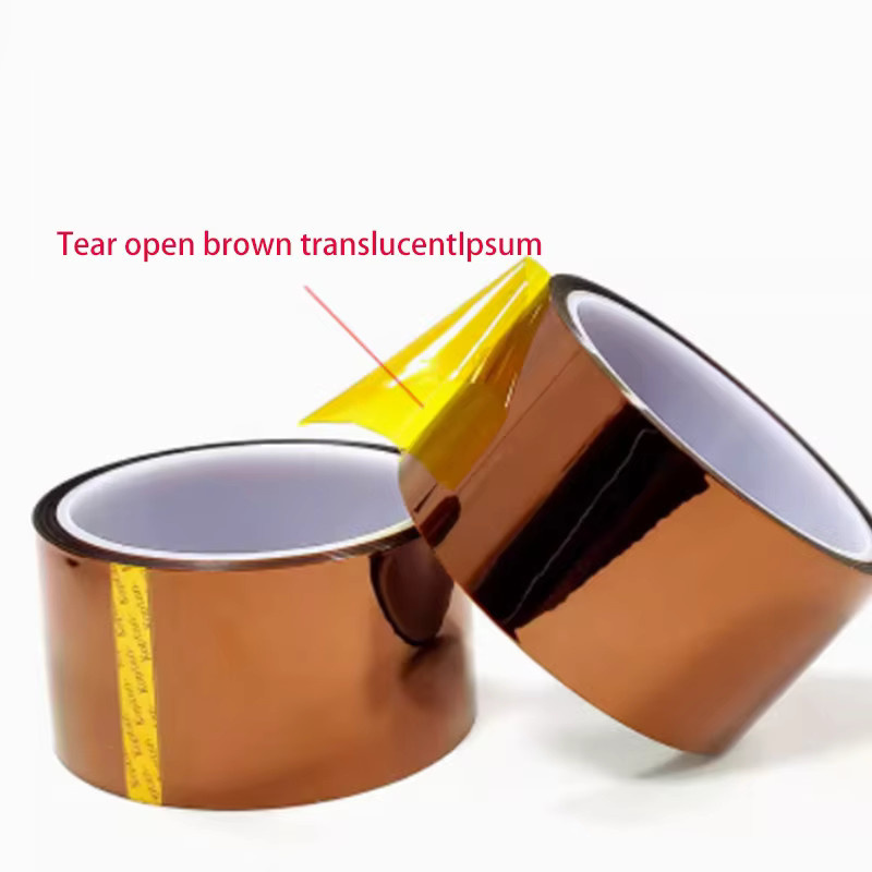 Polyimid PI-Klebeband in Orange für 3D-Drucker, Sublimation und Elektronik-Reparatur, hochtemperaturbeständig und rückstandsfrei - Bild 2