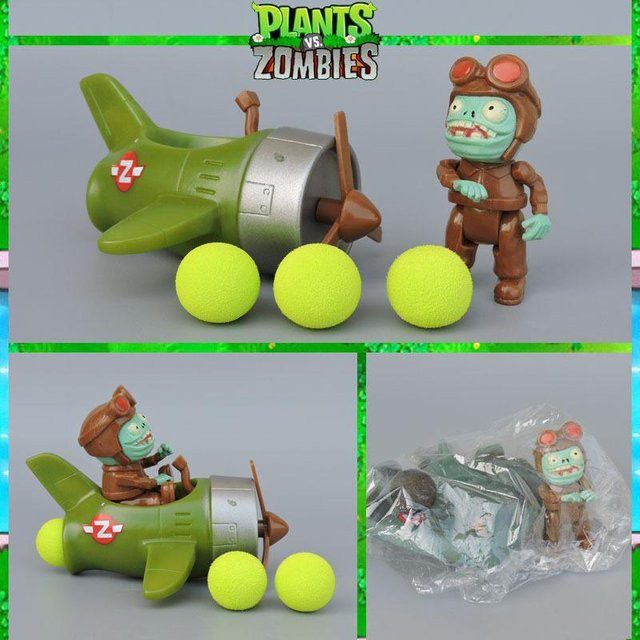 Yiran toy 1 Plants vs Zombies Erbsenschießer Actionfigur PVC - Bild 1
