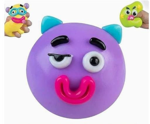 Smushers Squishy Curiosities Hunde-Gesichtswechsel Squishy Spielzeug - Bild 1