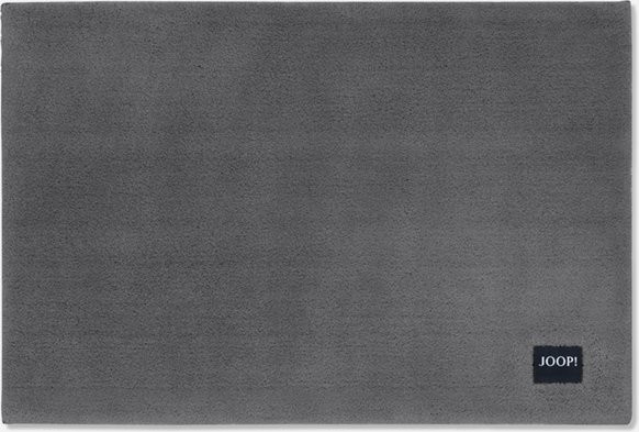 Badteppich JOOP! BASIC in Anthrazit, B/T: 60 x 90 cm, rutschfest und fußbodenheizunggeeignet - Bild 1