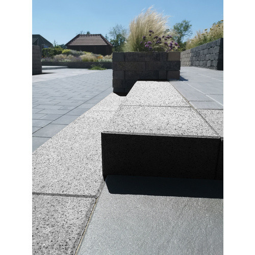 Diephaus Blockstufe Limos Granit in Grau B/T/H: 100 x 35 x 15 cm - Bild 2