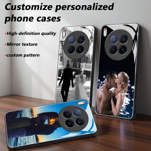Personalisierte Fotospiegel-Handyhülle für TECNO Camon 40/30/20/17/16/15/12/Air/Premier/Pro/S Pro in Multicolour - Bild 1