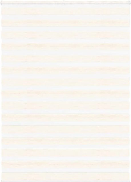 vidaXL Doppelrollo Day & Night in Marmorbeige aus Polyester, Breite: 160 cm, Höhe: 230 cm - Bild 1
