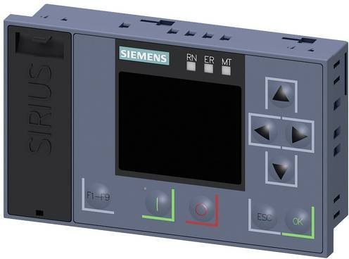 Siemens HMI-Modul 3RW5980-0HF00 in Grau - Bild 1