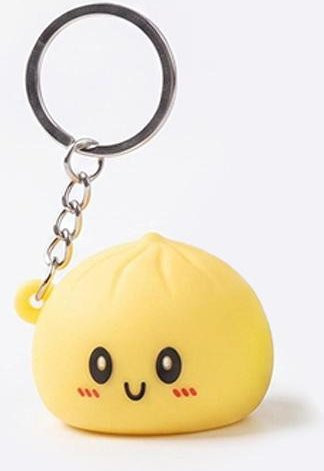 Linyi toy Schlüsselanhänger, Silikon, gelb, Unisex - Bild 1