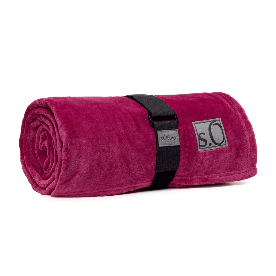 s.Oliver Wohndecke Kuschelsoft Pink B/B: 200 x 150 cm - Bild 1