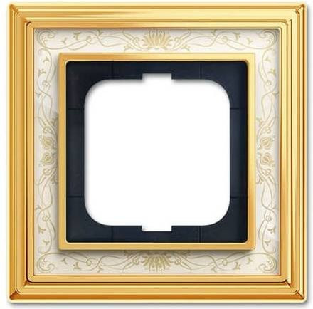 Busch-Jaeger 1fach Rahmen in Gold 2CKA001754A4643 - Bild 1
