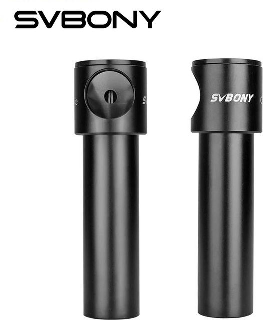 SVBONY Cheshire Kollimation Okular SV197 für Newton und SCT Teleskope, 1,25 Zoll, Schwarz - Bild 1
