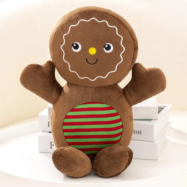 Kidsly Lebkuchenmann, Stofftier, 40cm, schokoladenbraun, ab 14 Jahre - Bild 1