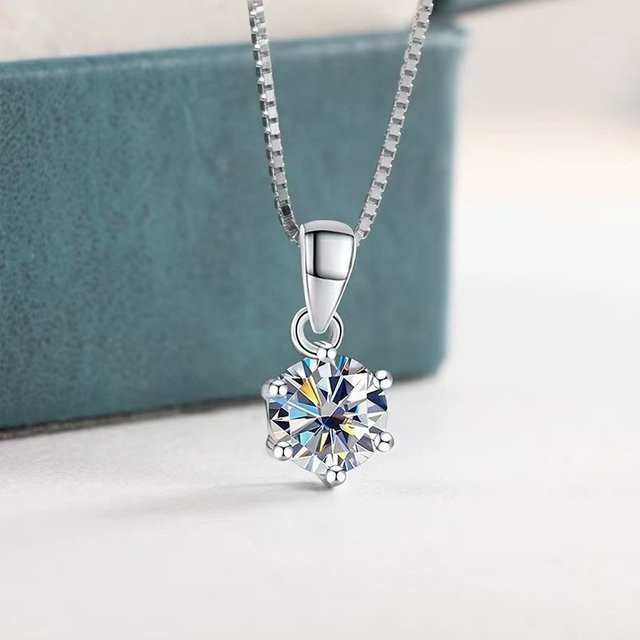 SAY Halskette 925 Silber, Diamant, Damen - Bild 1