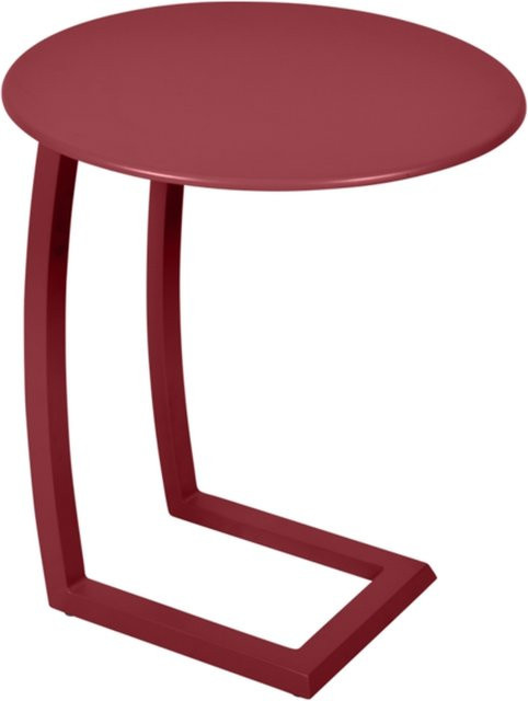 Fermob Alize Beistelltisch aus Aluminium in Rot - Bild 1