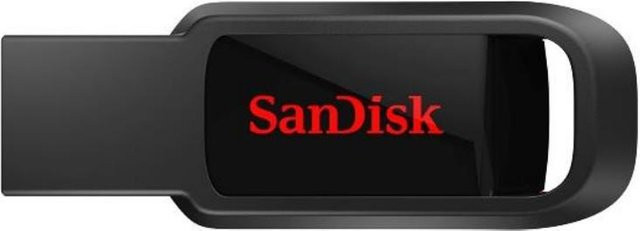SanDisk Cruzer Spark USB-Stick 64GB Schwarz/Rot USB-A - Bild 1