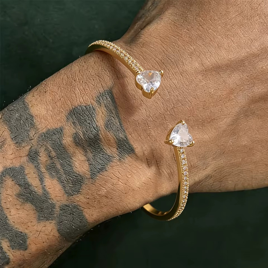 ZAKOL Armband, CZ-Herz, Zirkonia, Gold, Damen - Bild 2