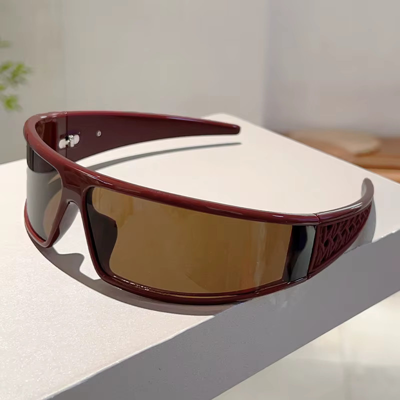 KAMMPT Sport-Sonnenbrille, rund, Vollrand, Kunststoff, Herren - Bild 1