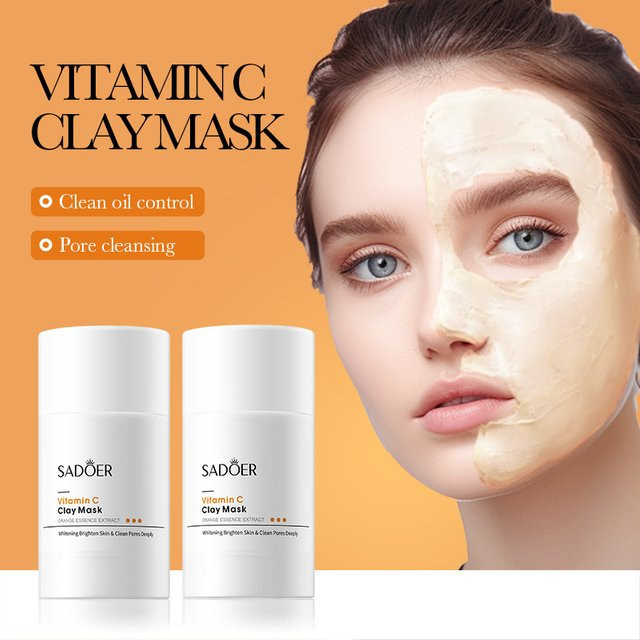 SADOER Vitamin C Gesichtsmaske Stick, Reinigung - Bild 1