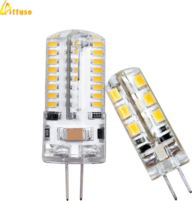 LATTUSO G4 LED Glühbirne Warmweiß SMD2835 Ersatz für Halogenlampen für Kronleuchter und Scheinwerfer - Bild 1