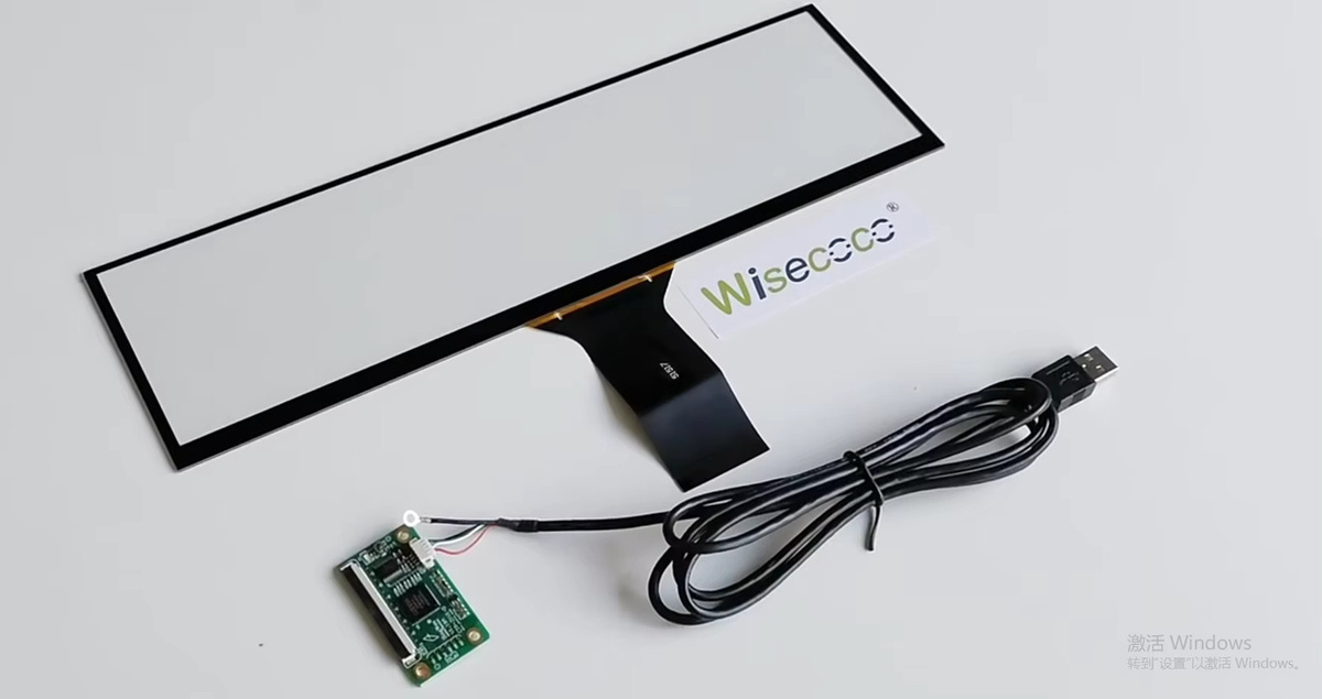 Wisecoco NV126B5M 12,6 Zoll IPS LCD-Display mit Touchscreen und Treiberplatine, 1920x515 Auflösung, Ultrabreites Stretch Bar Display für Gaming-Anwendungen - Bild 4