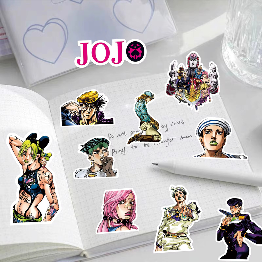 Bandai JoJo Bizarre Adventure Anime-Aufkleber, Bunt / Mehrfarbig - Bild 4