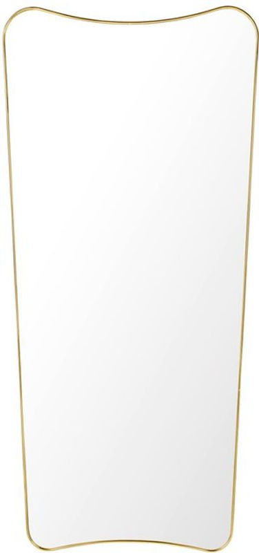 Gubi FA 33 Spiegel in Gold mit unregelmäßiger Form aus Messing und Glas - Bild 1