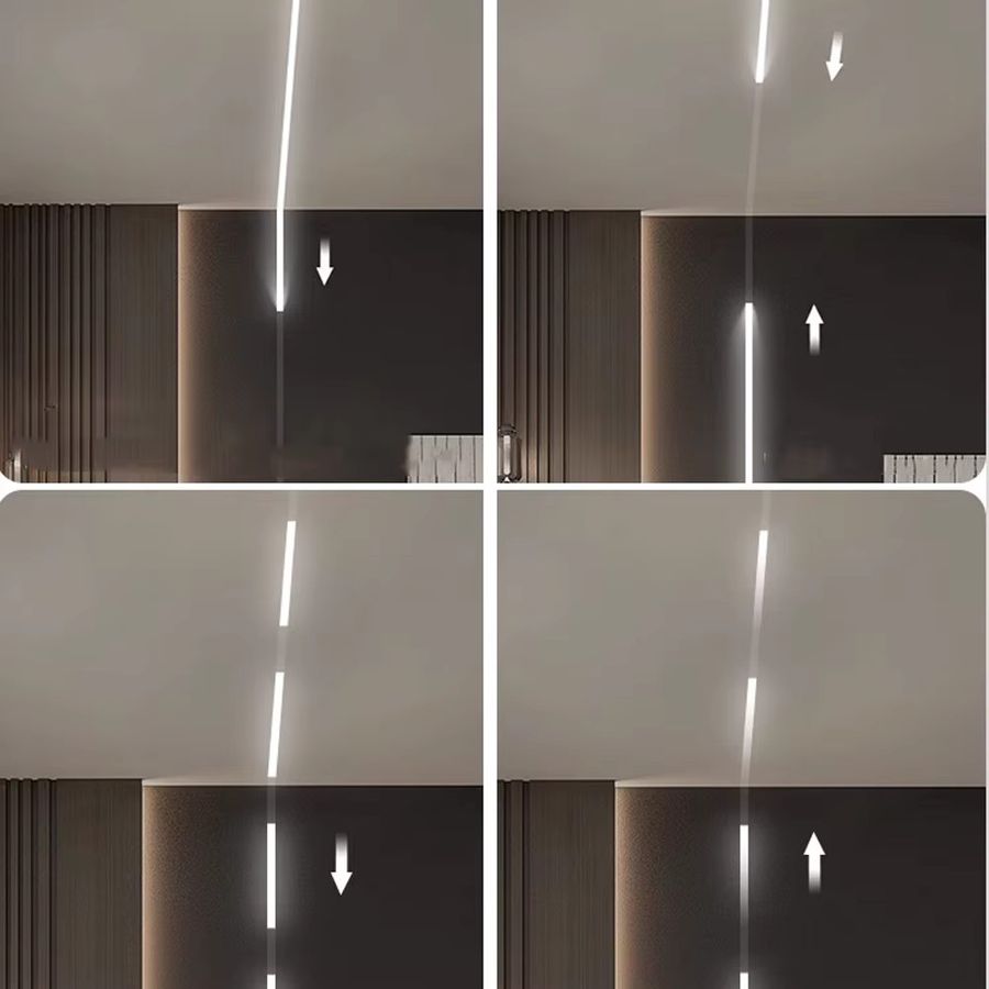 CENFAYA COB LED Streifen mit Fließendes Wasser Effekt, 24V, Dimmbar, White 6000K, Inklusive RF Wand Panel Fernbedienung - Bild 2
