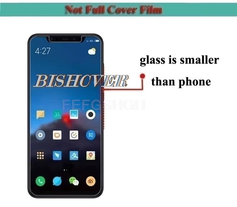 3er-Pack Displayschutzfolie aus gehärtetem Glas für OnePlus Nord (6,44 Zoll), Modell AC2001 und AC2003, transparent - Bild 1
