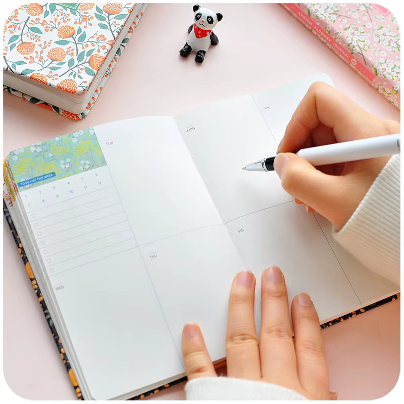 PHANTACI Planer-Agenda mit Hardcover in Multicolour für wöchentliche, monatliche und jährliche Planung - Bild 2