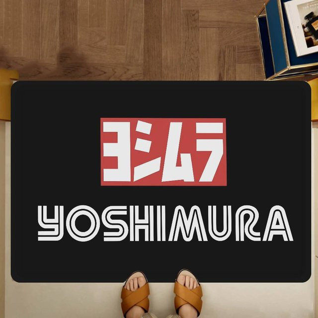 Y-YoshiMuras Fußmatte im INS-Stil, weich und rutschfest für Schlafzimmer, Haus und Waschküche - Bild 1