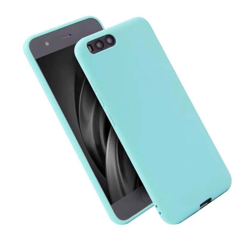 Xiaomi Mi 6 Silikon TPU Softcase Matte Süßigkeiten Design in Schwarz - Bild 2