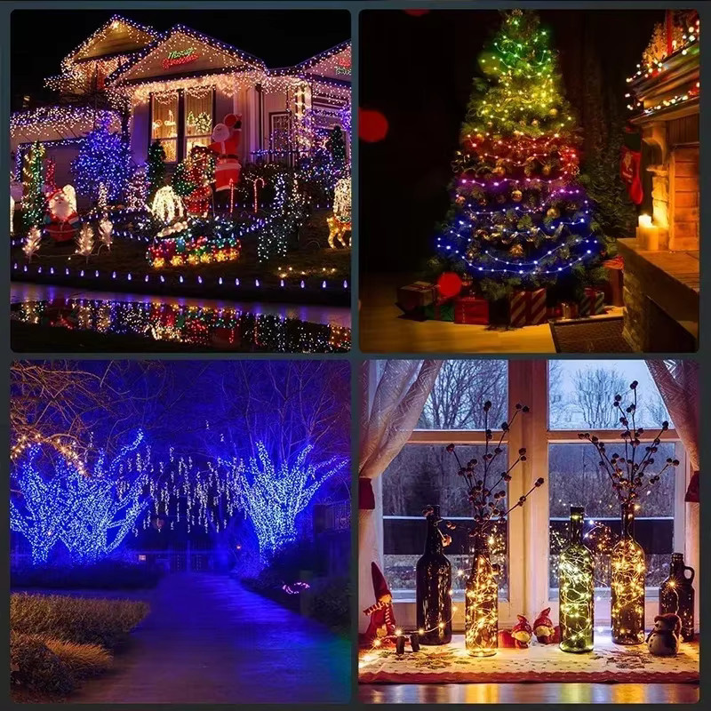 TLEDMP RGB-Lichterkette mit App-Steuerung und Musik-Synchronisierung, Multicolour, USB-Betrieb - Bild 6
