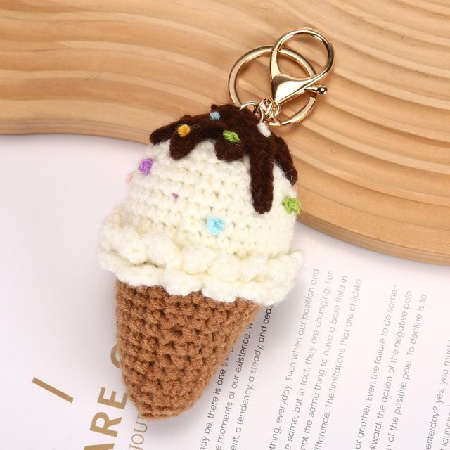 LISM Schlüsselanhänger Eiscreme, Bunt, Unisex - Bild 1