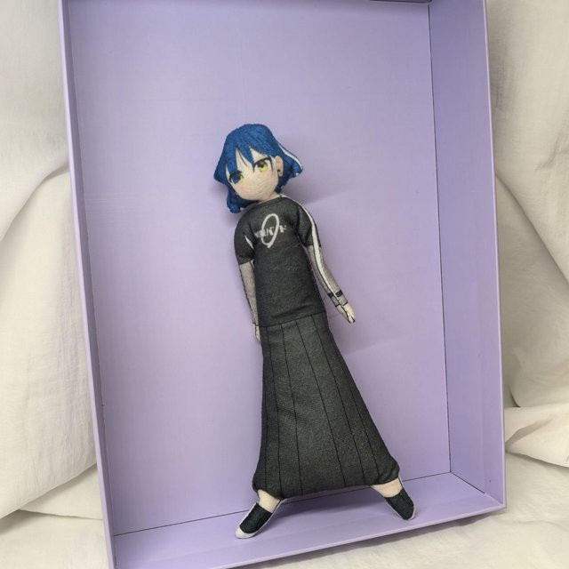 Yiran toy Bocchi The Rock! Hitori Gotoh Plüschpuppe, bewegliche Figur, ab 14 Jahren - Bild 1