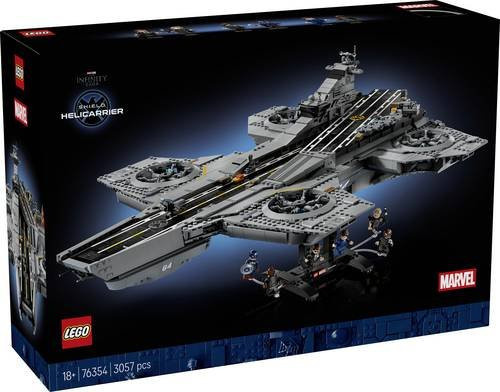LEGO Marvel Super Heroes S.H.I.E.L.D.-Helicarrier Konstruktionsspielzeug - Bild 2