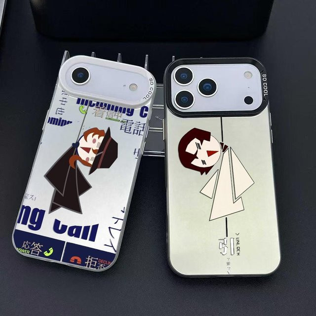 Bungo Stray Dogs Dazai Handyhülle für iPhone 11 bis 17 Pro Max Matte Laser Aurora stoßfeste Schutzhülle in Schwarz und Multicolour - Bild 1