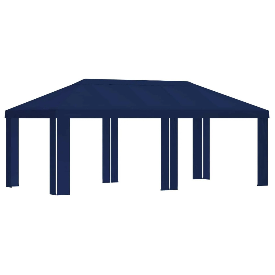 vidaXL Gazebo Pavillon Abdeckung aus Polyester in Blau, B: 600 cm, T: 300 cm - Bild 2