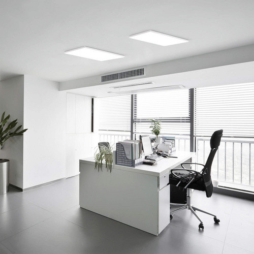 Näve LED-Deckenleuchte Carente in Weiß, modern und dimmbar, B/H/T: 29,5 x 4,5 x 59,5 cm - Bild 2