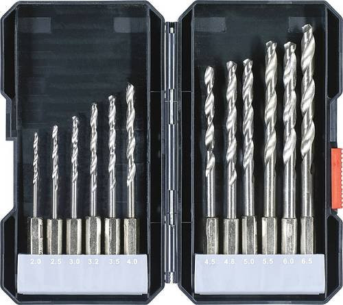 KWB HSS Metall-Spiralbohrer-Set 12-teilig aus Edelstahl mit Metallbohrerbox - Bild 1
