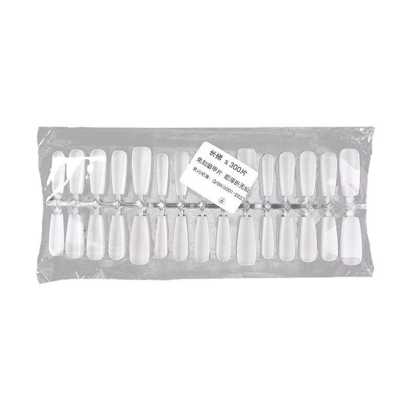 JCSYFAC Nagel Tipps, Transparent, Matt, 300 Stück - Bild 5