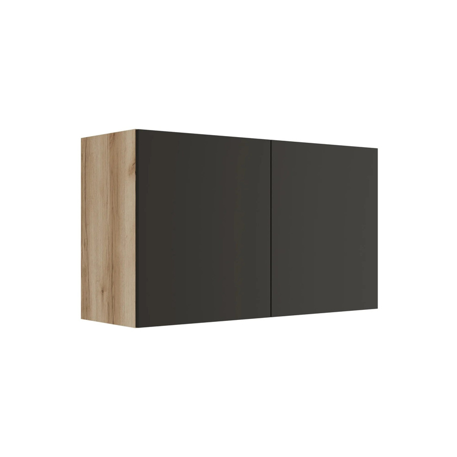 Optifit Küchen-Oberschrank Noah420 in Anthrazit Wildeiche, B/T/H: 100 x 57,6 x 34,6 cm - Bild 2
