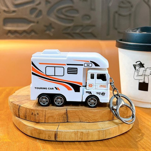 Discover Intime Wohnmobil Wohnwagen, Spielzeugfahrzeug, 1:48, Weiß, Metall, Kunststoff - Bild 1
