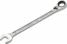Hazet Knarren-Ring-Maulschlüssel 606-16 in Silber, 16 mm - Bild 1